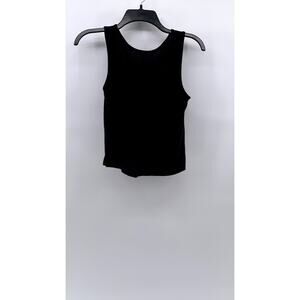ONZIE FLOW Women's Black Cropped Tank Top SZ OS